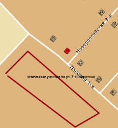 Участок по улице 3-я Широтная в Омске