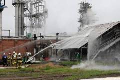 Пожар в "Газпромнефть-СМ"