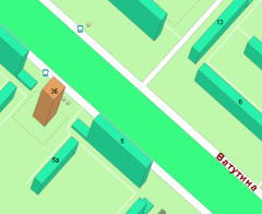 Фрагмент карты (С) ДульГис