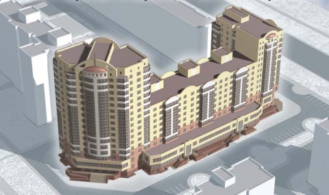 Проект дома на улице 70 лет Октября в Омске