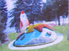 Эскиз композиции выставки "Флора-2011"