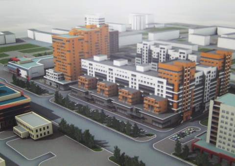 Жилой квартал по проспекту Карла Маркса – Бульвар Победы