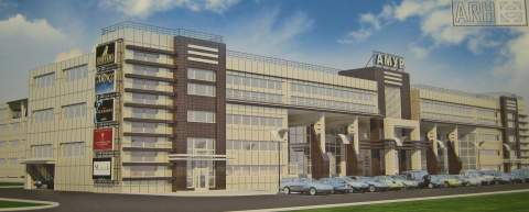 Эскизный проект торгового комплекса "Амурский"