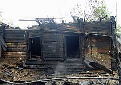 Пожар в частном доме по улице 5 Ремесленная