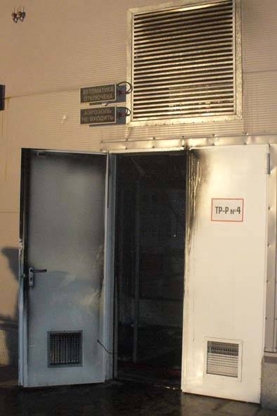 Пожар в СК "Арена-Омск"