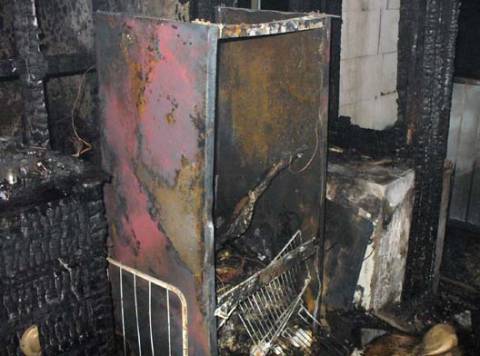 Пожар в Камерном переулке