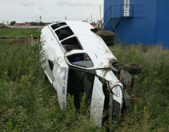 Пострадавшая "ГАЗель"