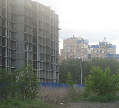 Жилой квартал по пр. Комарова в Омске