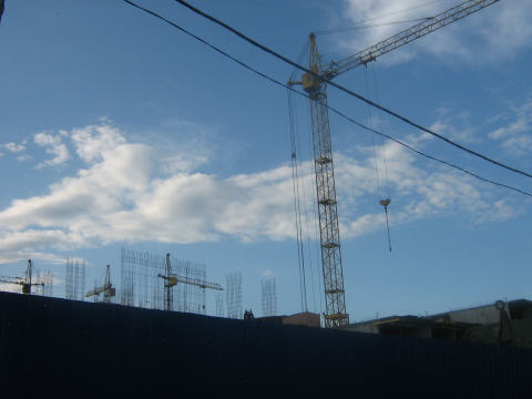 Строительство жилого квартала "Кристалл-2" в Омске