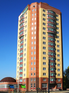 Жилой дом в микрорайоне "Заозерный" в Омске