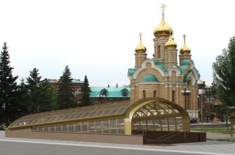 Строительство подземного перехода на пересечении улиц Красный Путь и Фрунзе в Омске Строительство подземного перехода на пересечении улиц Красный Путь и Фрунзе в Омске