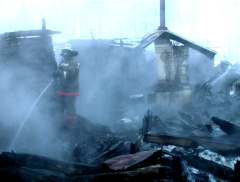 Пожары в Омске