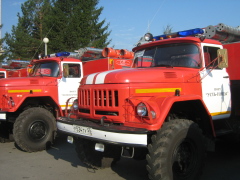 Пожары в Омске