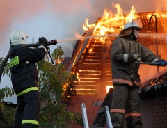 Пожары в Омске