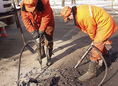 Ремонт дорог в Омске