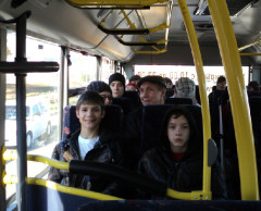 Дети из омской школы-интерната №5