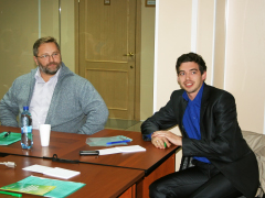 Алексей Вераховский и Вячеслав Гуринов