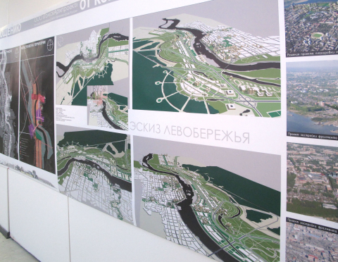 Генплан Усть-Заостровского поселка в Омской области