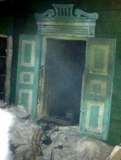 Пожар по улице Бориса Катышева