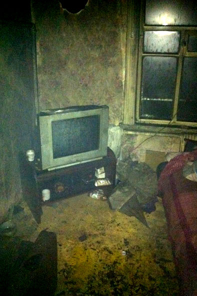 Пожар по улице Бориса Катышева