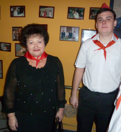 Нина Карпенко на Новогоднем вечере СРО "Профессиональные риэлторы Омской области""