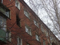 Пожары в Омске