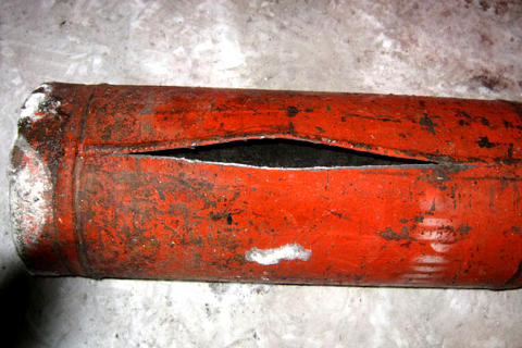 Пожар в 3-м Украинском переулке в Омске 