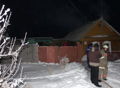 Пожар в Марьяновке