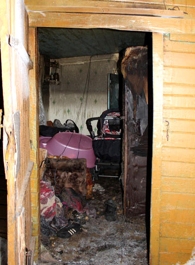 Пожар в Марьяновке