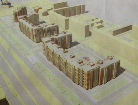 Проект жилого комлпекса по ул. Степанца в Омске