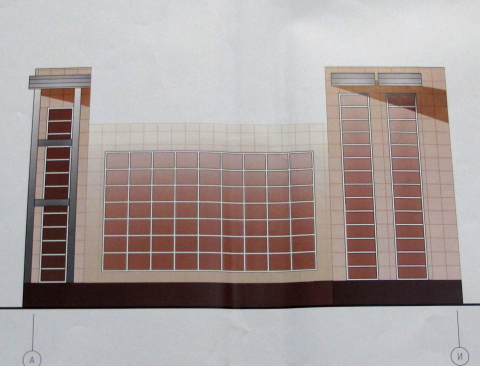 Проект кафе по улице Степанца в Омске