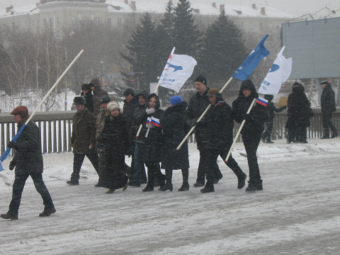 Митинг в Омске 4.02.2012 Митинг в Омске 4.02.2012
