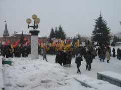 Митинг в Омске 4.02.2012