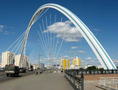 Мост через р. Ишим в г. Астана