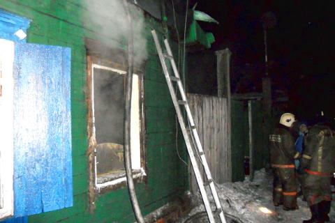 Пожар в частном доме по 6-ой Ремесленной
