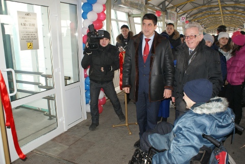 Лифт для инвалидов на ж\д вокзале