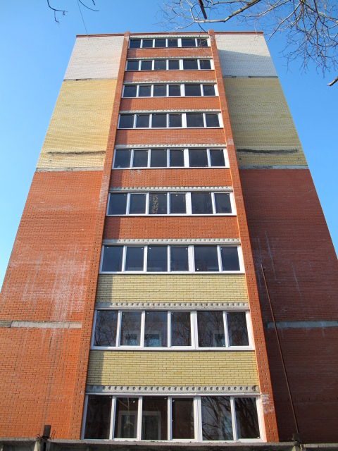 Новостройка по ул. 5-я Линия в Омске