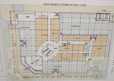 План проектируемого здания