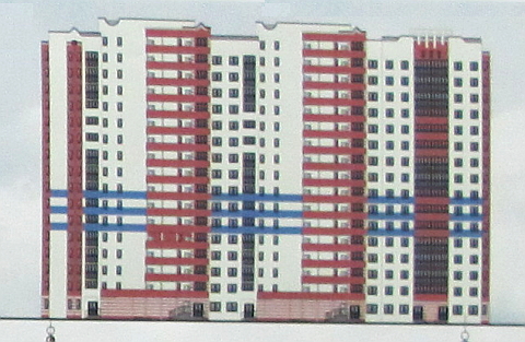 Проект жилого дома по ул. 1-3 Рабочая-Свободы в Омске