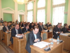 Заседание Омского городского совета