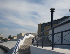 Иртышская набережная в Омске