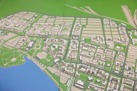 Макет планировки территорий Старого Кировска в Омске