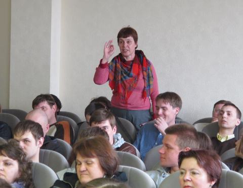 Выступление Ольги Кулагиной