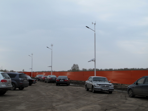 Уличные светильники в КК "Зеленая долина" Уличные светильники в КК "Зеленая долина"