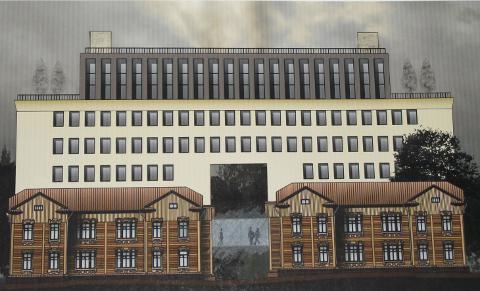 Рис. 1.Эскиз-идея Владимра Паровышника