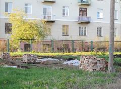 Место Воскресенского собора в Омске