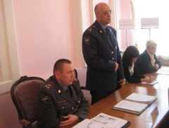 Представители УВД по Омской области