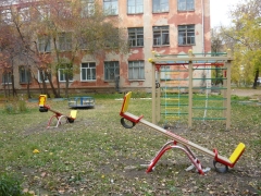 Спортплощадка в Омске