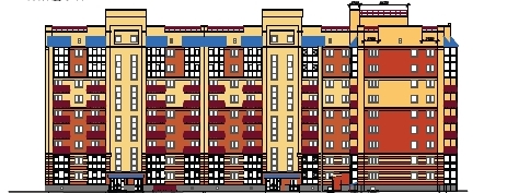 Проект дома в жилищном комплексе "Московка-2" в Омске