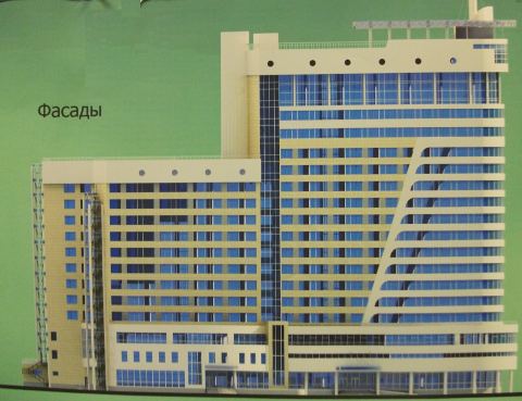 Проект апарт-отеля на улице Маршала Жукова в Омске